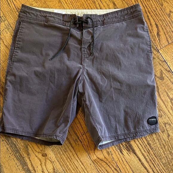 O'Neill Men's Weather Brown Board Shorts Men’s Size 32 - Picture 1 of 7